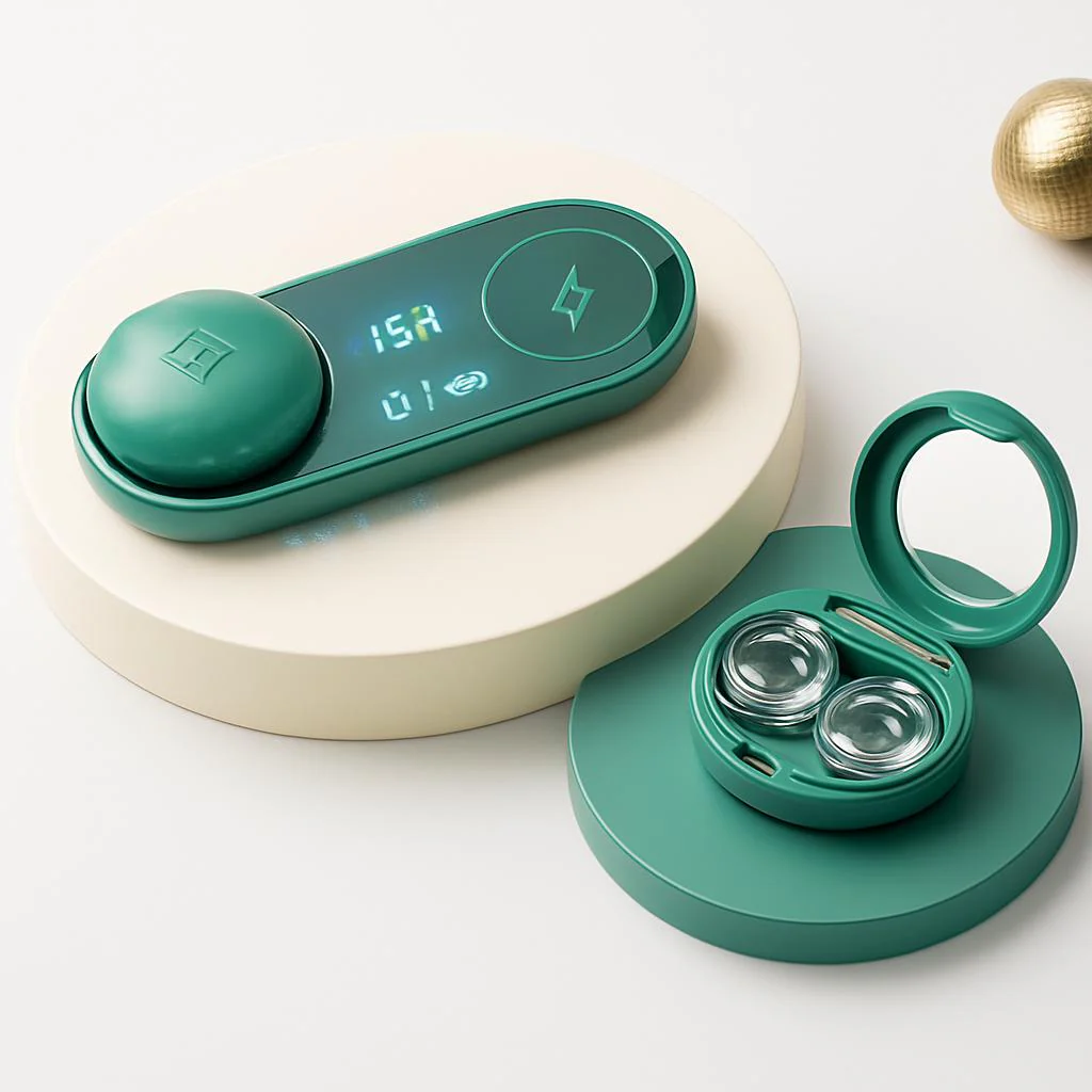 Ultrasonic Contact Lens Cleaner & Wireless Charging Case - Image 5