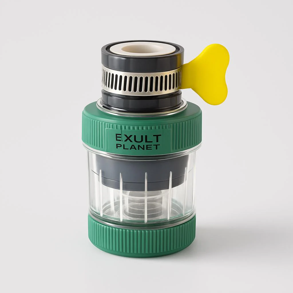Silver Faucet Water Filter with Eco-Friendly Design - Image 5
