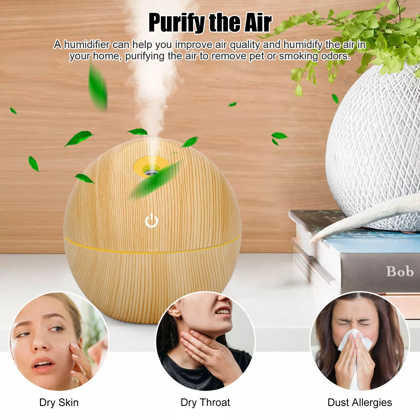 Eco-Friendly USB Aroma Humidifier & Essential Oil Diffuser - Image 16