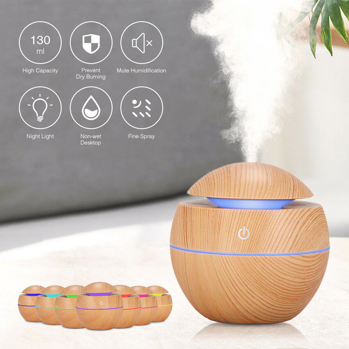 Eco-Friendly USB Aroma Humidifier & Essential Oil Diffuser - Image 18