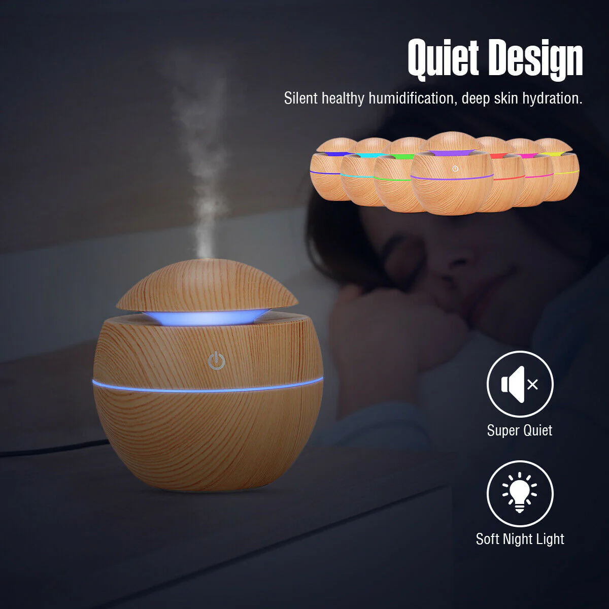 Eco-Friendly USB Aroma Humidifier & Essential Oil Diffuser - Image 20