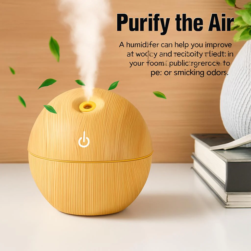Eco-Friendly USB Aroma Humidifier & Essential Oil Diffuser - Image 4