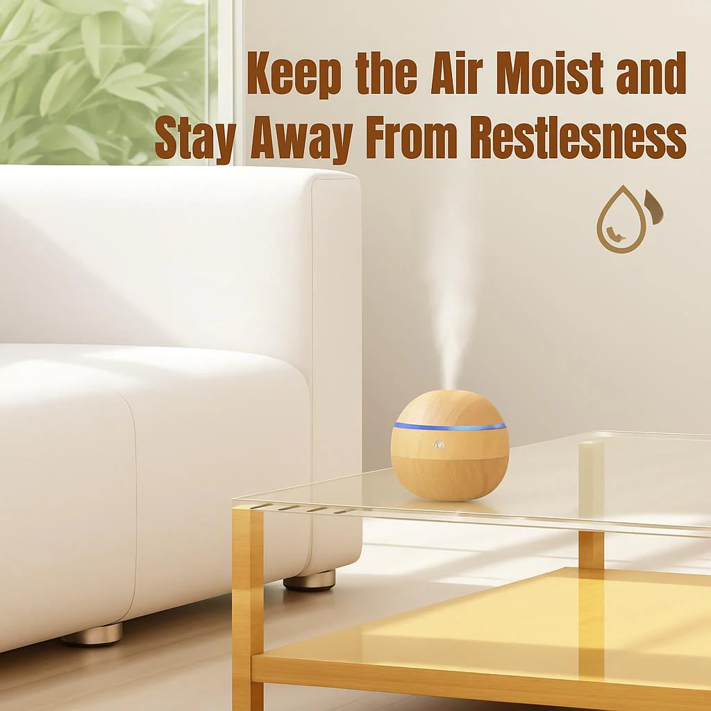 Eco-Friendly USB Aroma Humidifier & Essential Oil Diffuser - Image 7