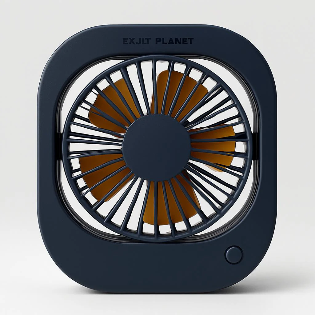 Eco-Friendly Portable USB Desk Fan with 180° Rotation - Image 5