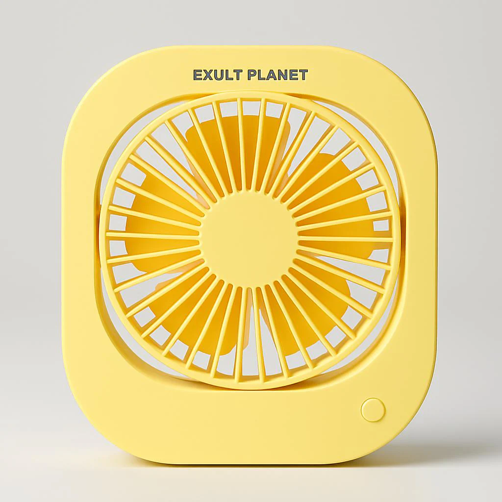 Eco-Friendly Portable USB Desk Fan with 180° Rotation - Image 7