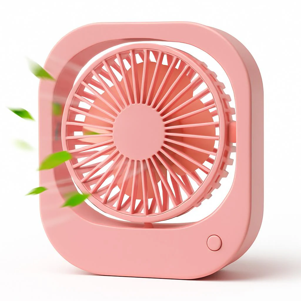 Eco-Friendly Portable USB Desk Fan with 180° Rotation - Image 8