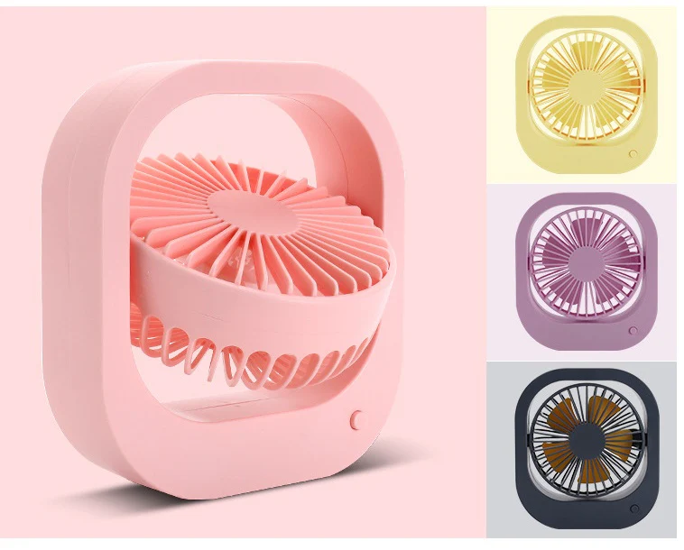 Eco-Friendly Portable USB Desk Fan with 180° Rotation - Image 9