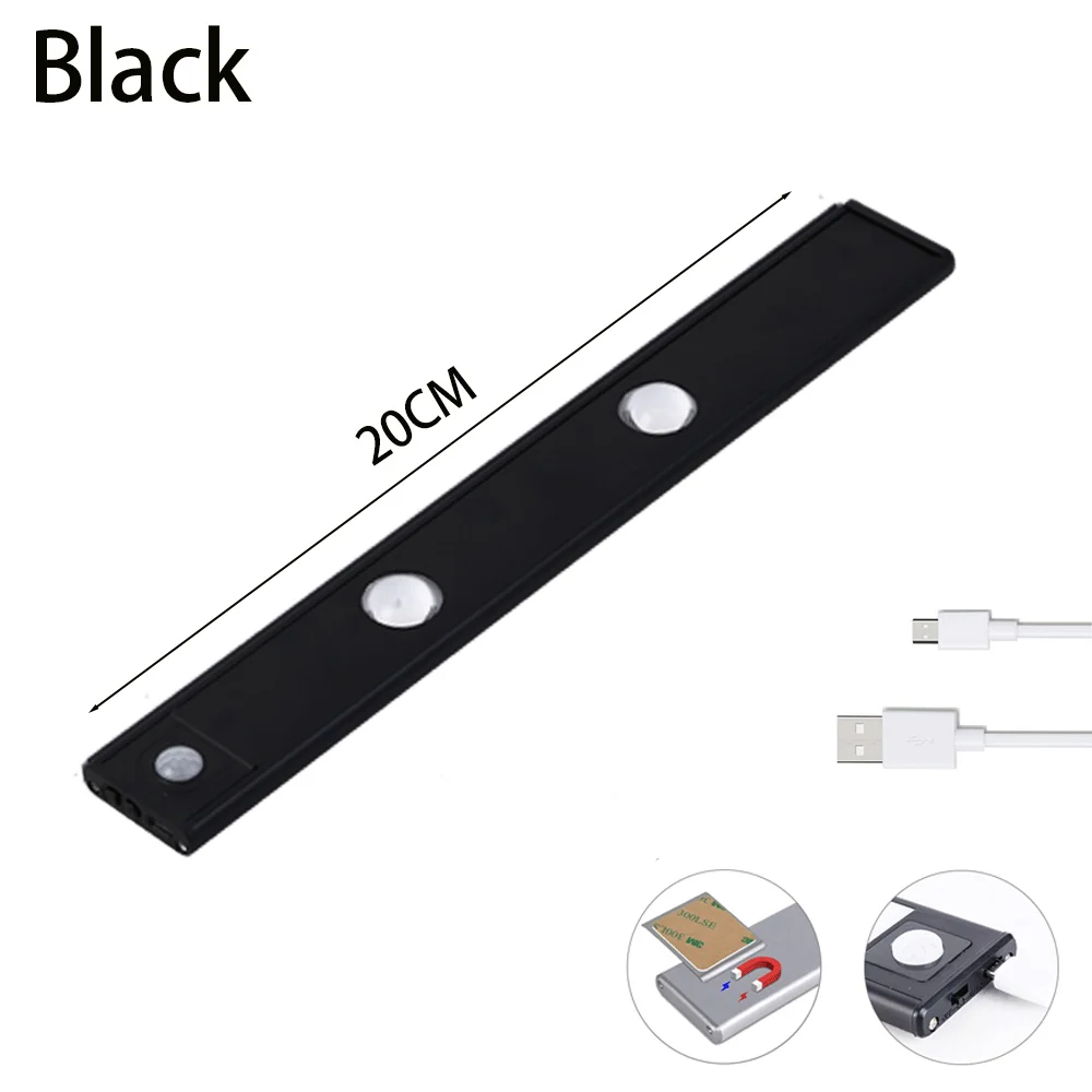 USB Rechargeable LED Motion Sensor Night Light - Image 7