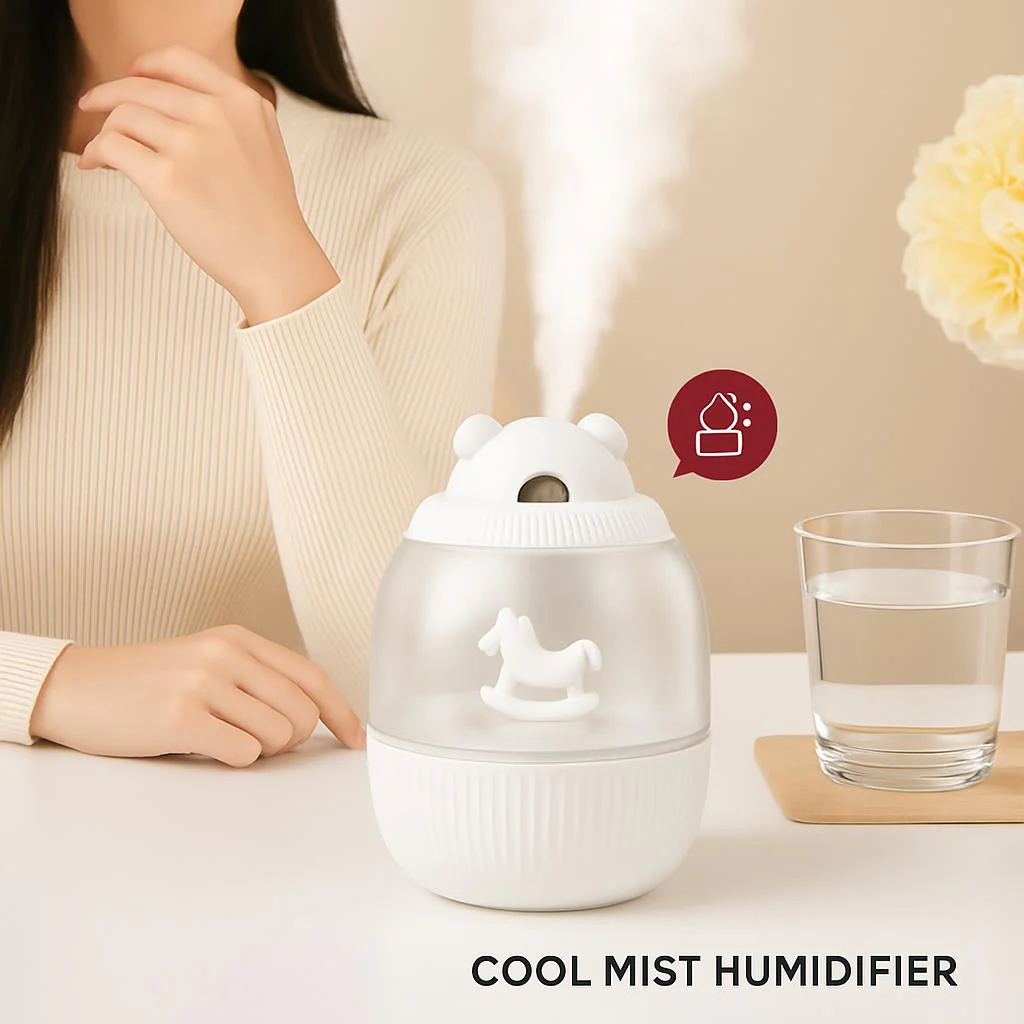 Eco-Friendly USB Rechargeable Cool Mist Humidifier - Image 3