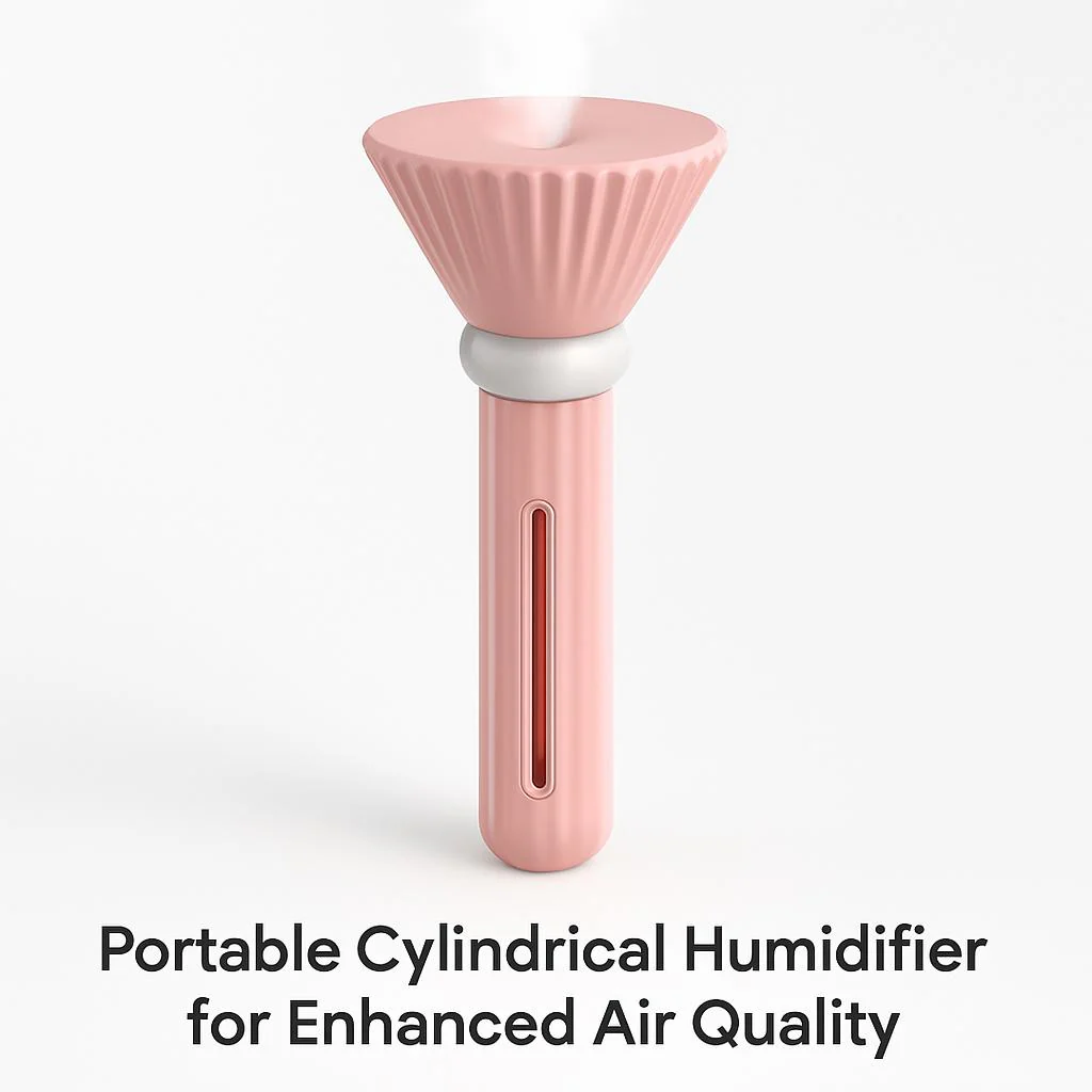 Portable Cylindrical Humidifier for Enhanced Air Quality - Image 13
