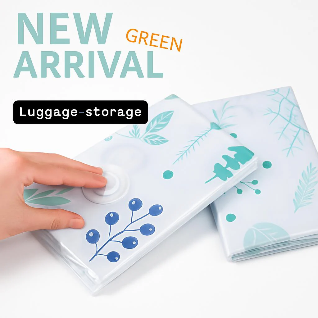 Eco-Friendly Vacuum Compression Storage Bags - Space-Saving & Durable - Image 7