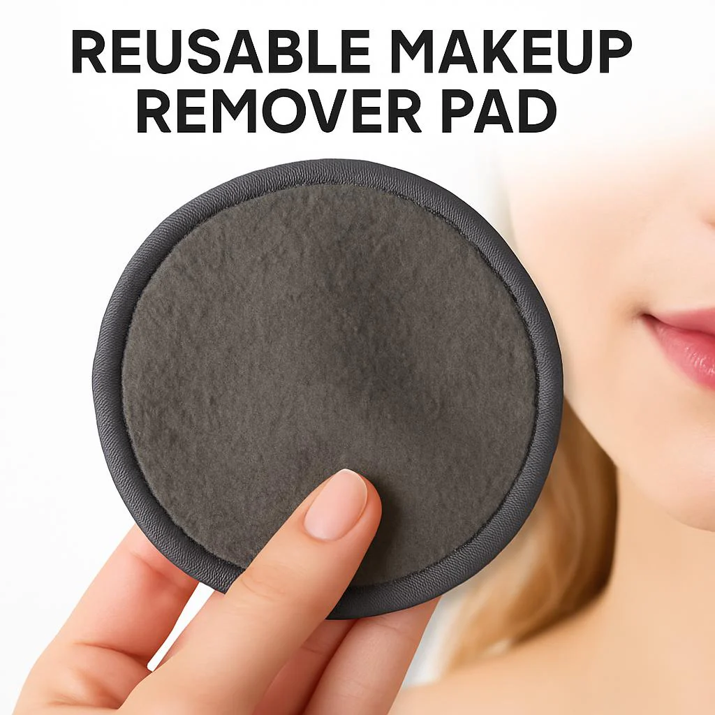 Eco-Friendly Reusable Makeup Remover Pads with Mesh Laundry Bag - Image 5