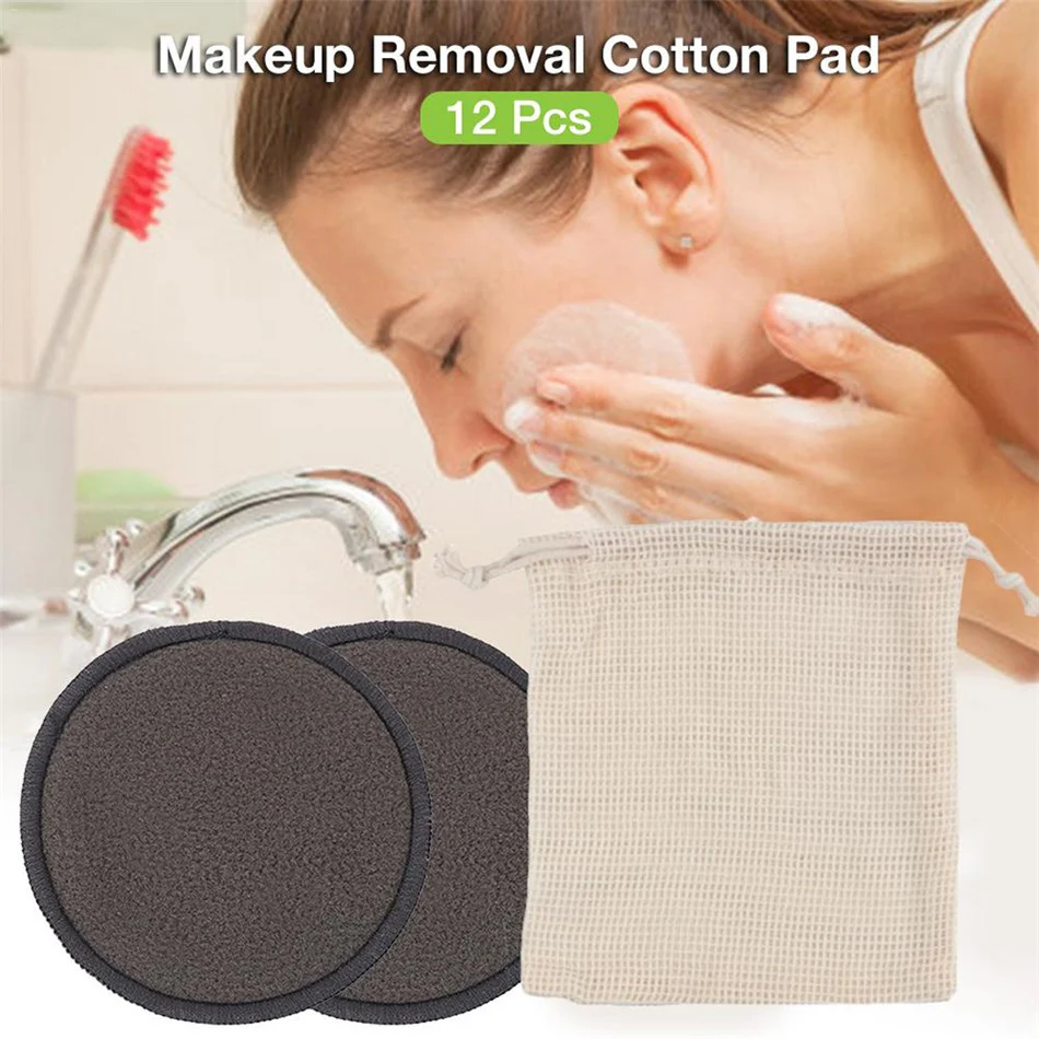 Eco-Friendly Reusable Makeup Remover Pads with Mesh Laundry Bag - Image 9