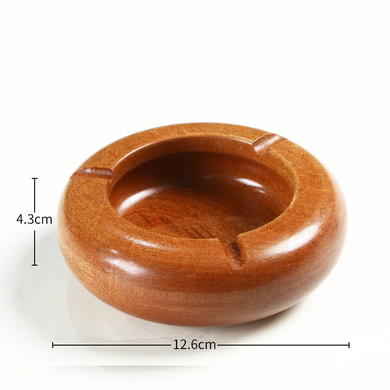 Eco-Friendly Wooden Ashtray - Sustainable, Biodegradable, Plastic-Free - Image 9