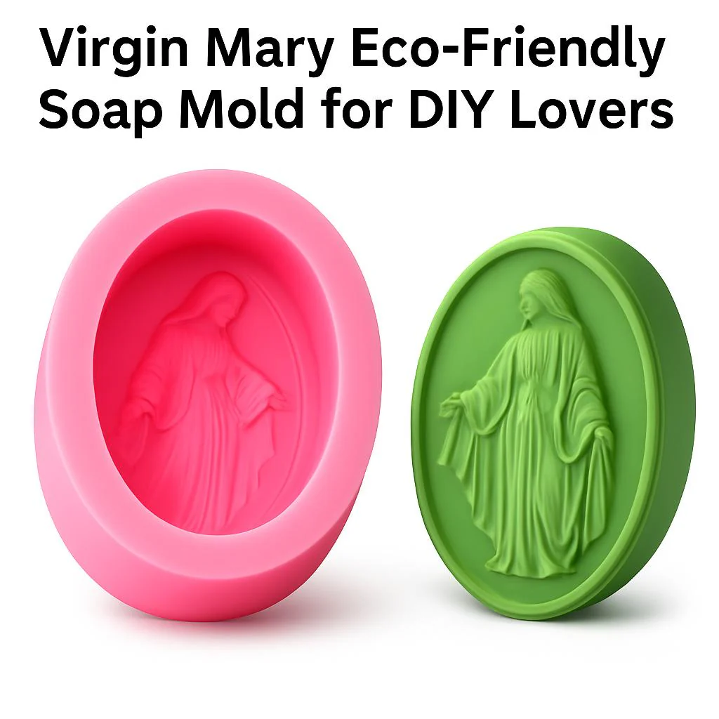 Virgin Mary Eco-Friendly Soap Mold for DIY Lovers - Image 4