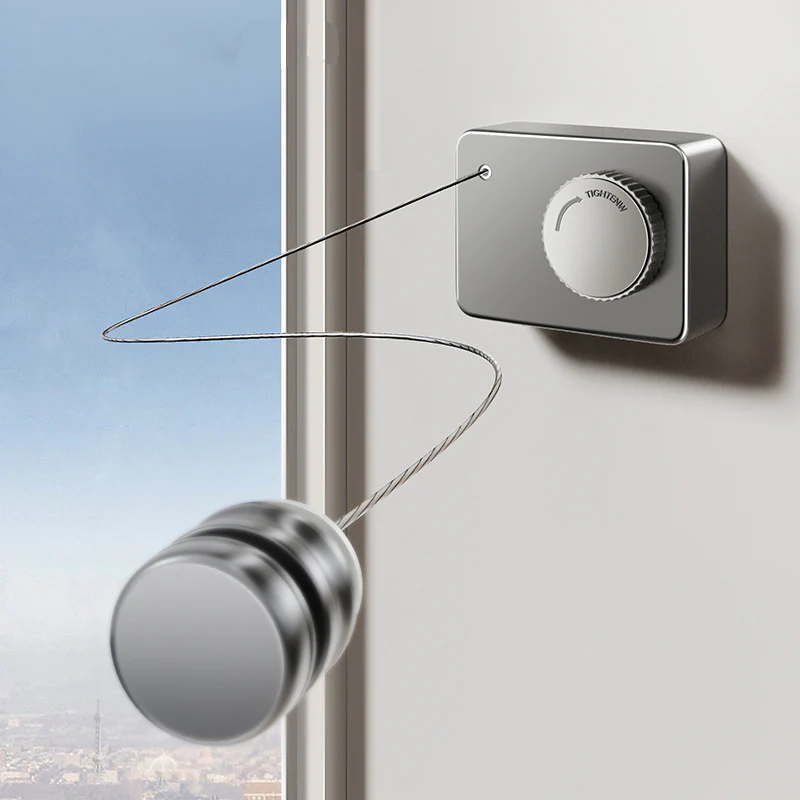 Retractable Wall-Mounted Clothesline - Eco-Friendly Drying Solution - Image 19