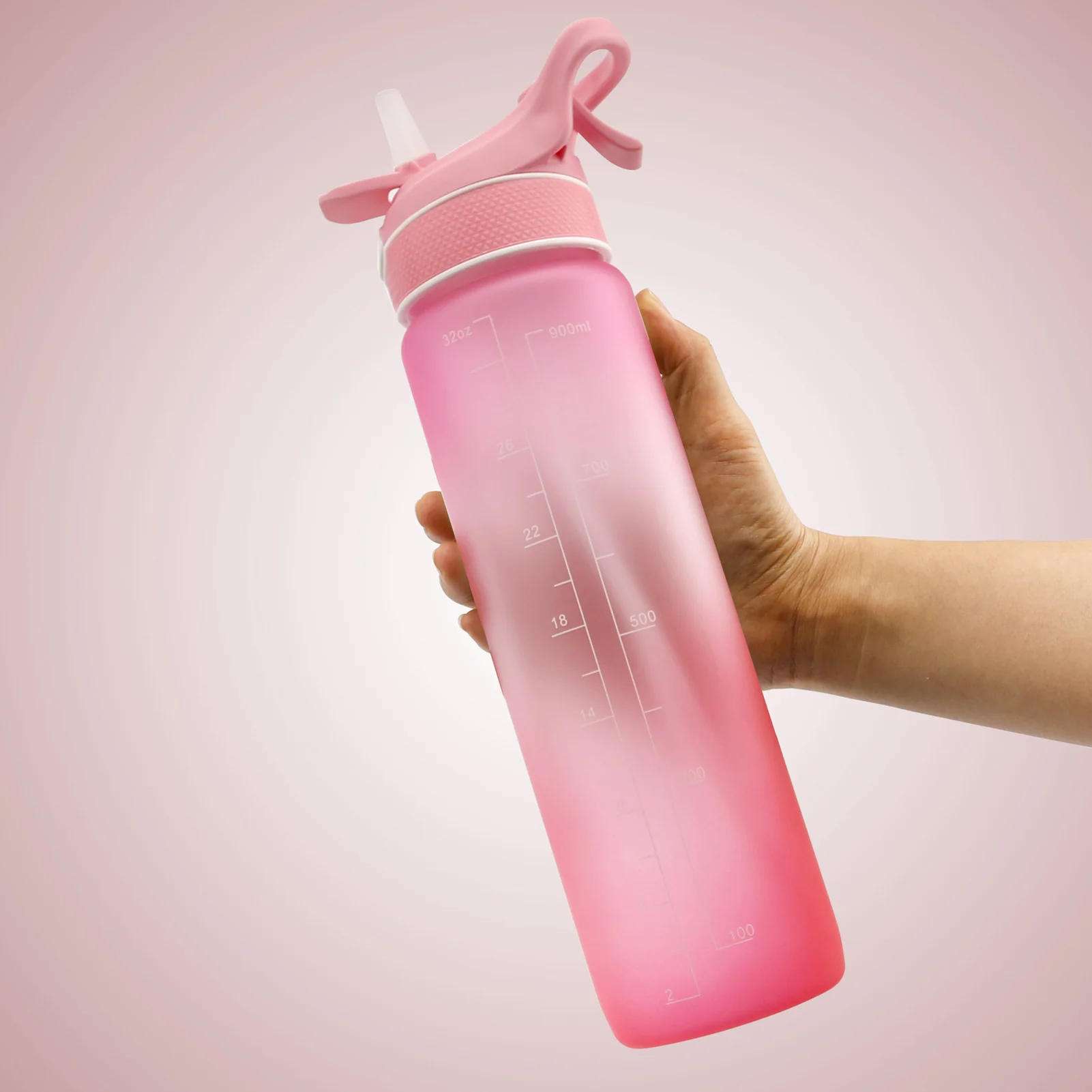 EcoBounce Hydration Bottle with Straw & Scrub Cover - Image 6