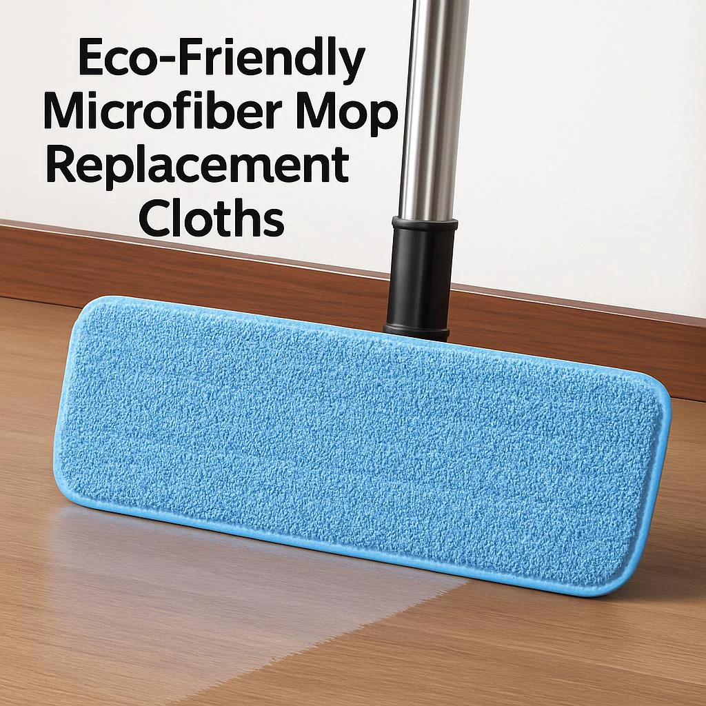 Eco-Friendly Microfiber Mop Replacement Cloths - Image 2