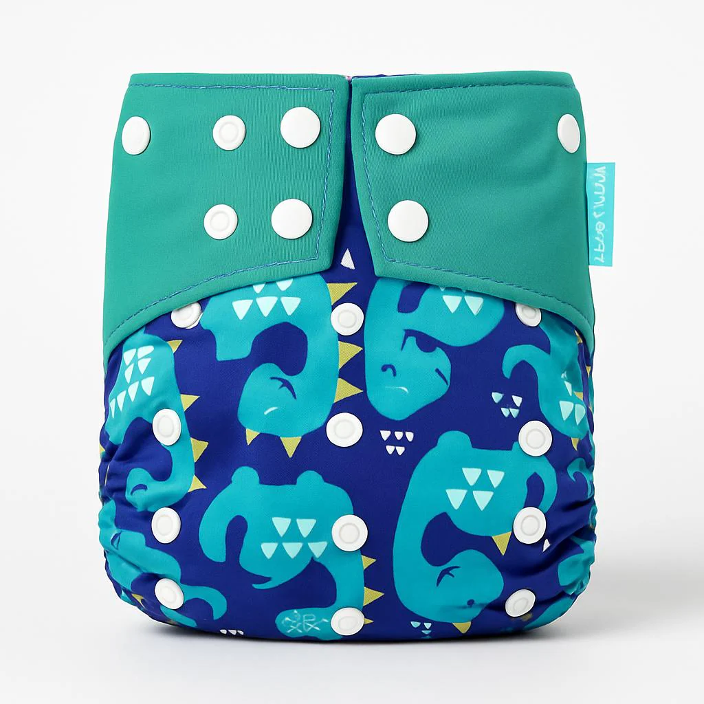 Eco-Friendly Reusable AI2 Cloth Diaper with Animal Patterns for Babies 6-15 kg - Image 15