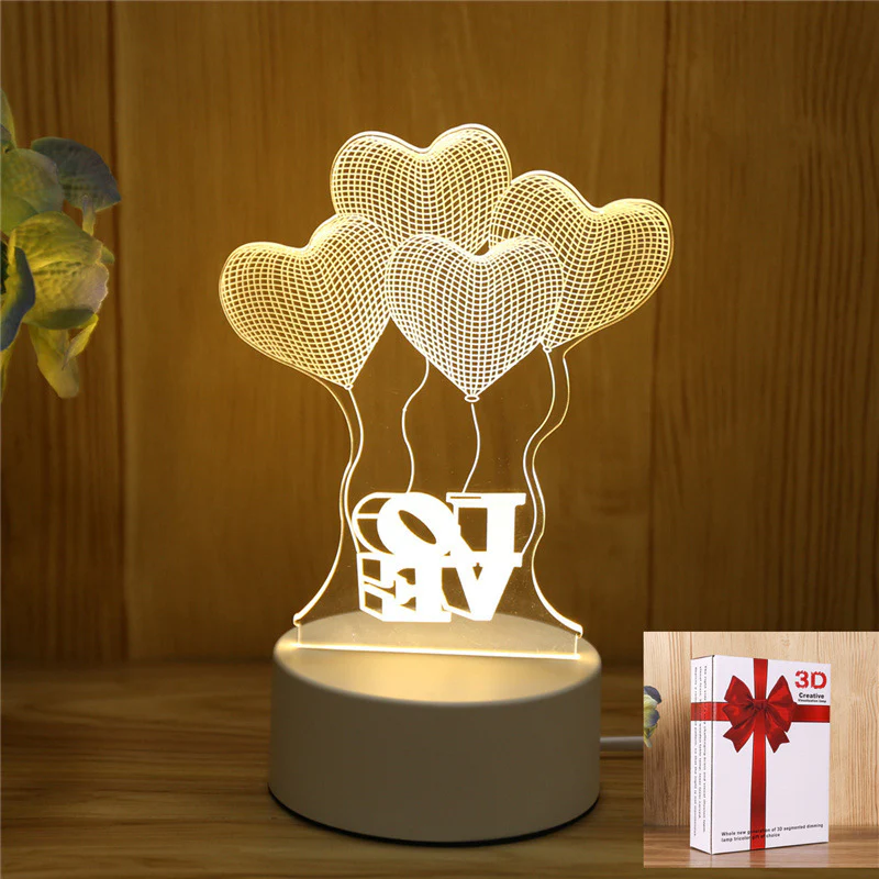 Energy-Efficient 3D LED Bear Lamp for Eco-Friendly Decor - Image 14