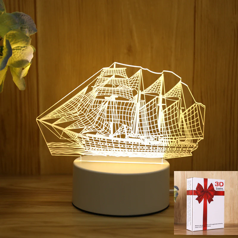 Energy-Efficient 3D LED Bear Lamp for Eco-Friendly Decor - Image 19