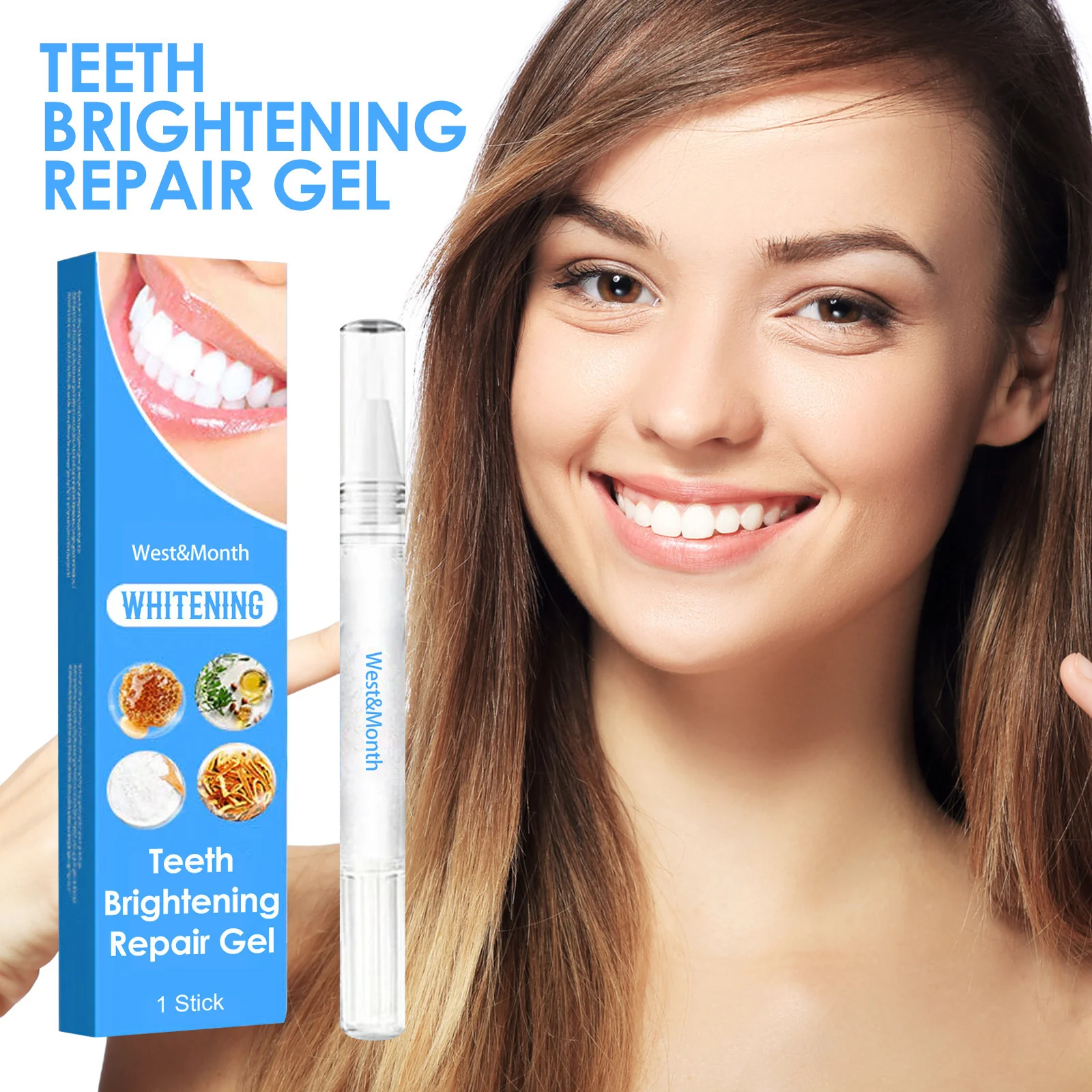 Dual-Action Tooth Brightening & Repair Pen with Hydroxyapatite - Image 10