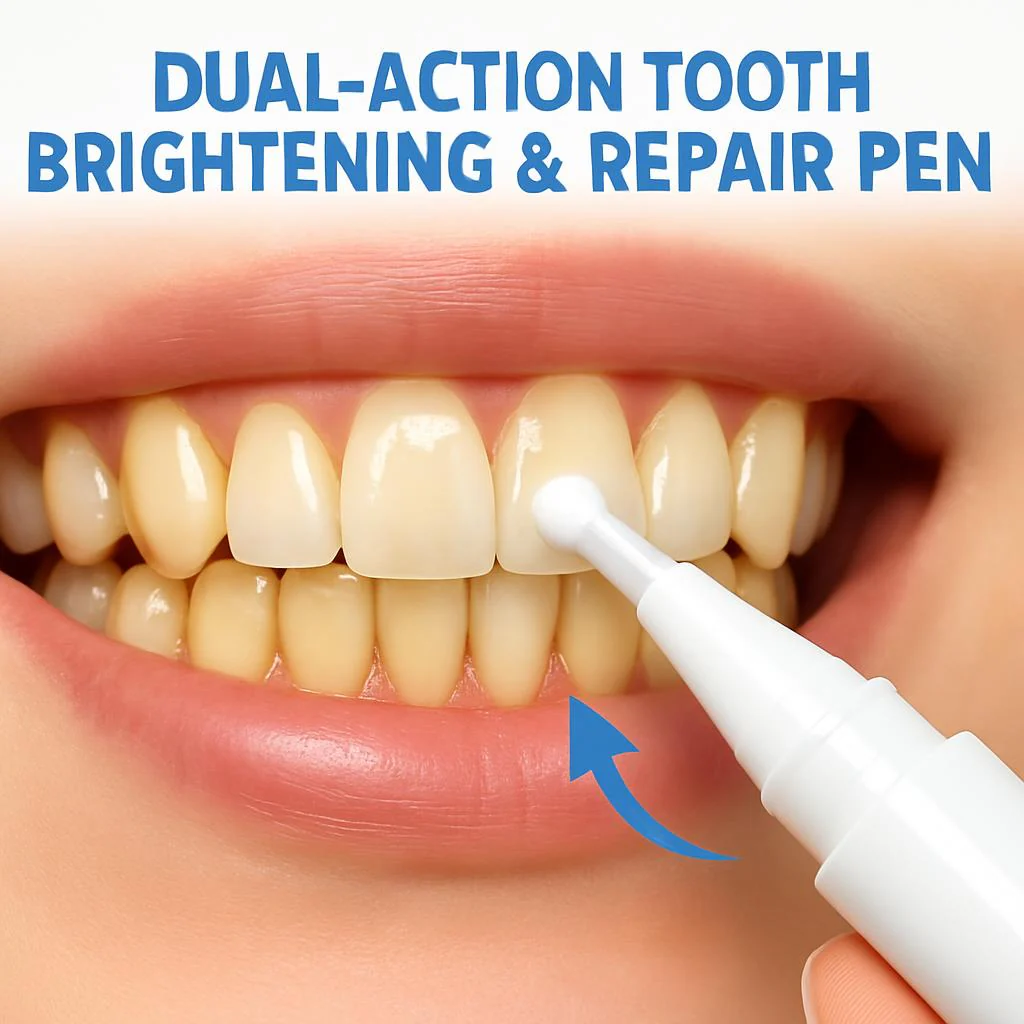 Dual-Action Tooth Brightening & Repair Pen with Hydroxyapatite - Image 3
