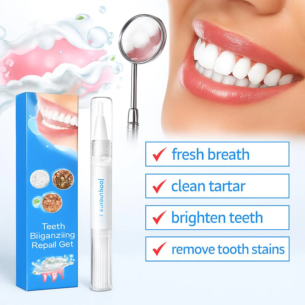 Dual-Action Tooth Brightening & Repair Pen with Hydroxyapatite - Image 4