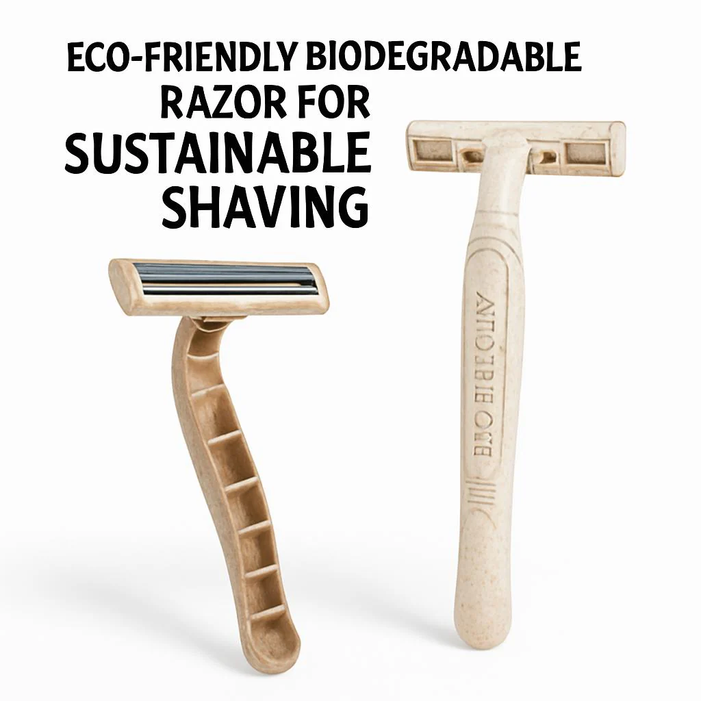 Eco-Friendly Biodegradable Razor for Sustainable Shaving - Image 8