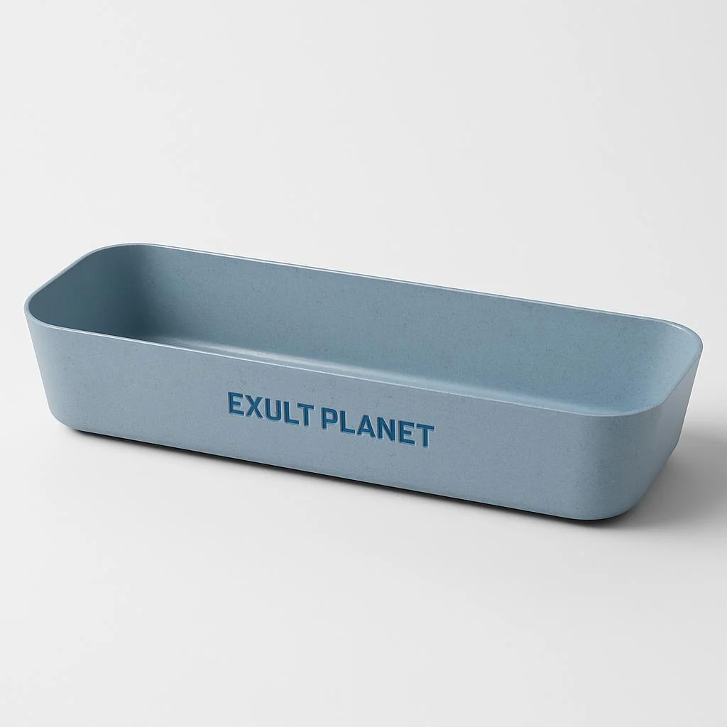 Eco-Friendly Wheat Straw Storage Box for Kitchen - Image 6