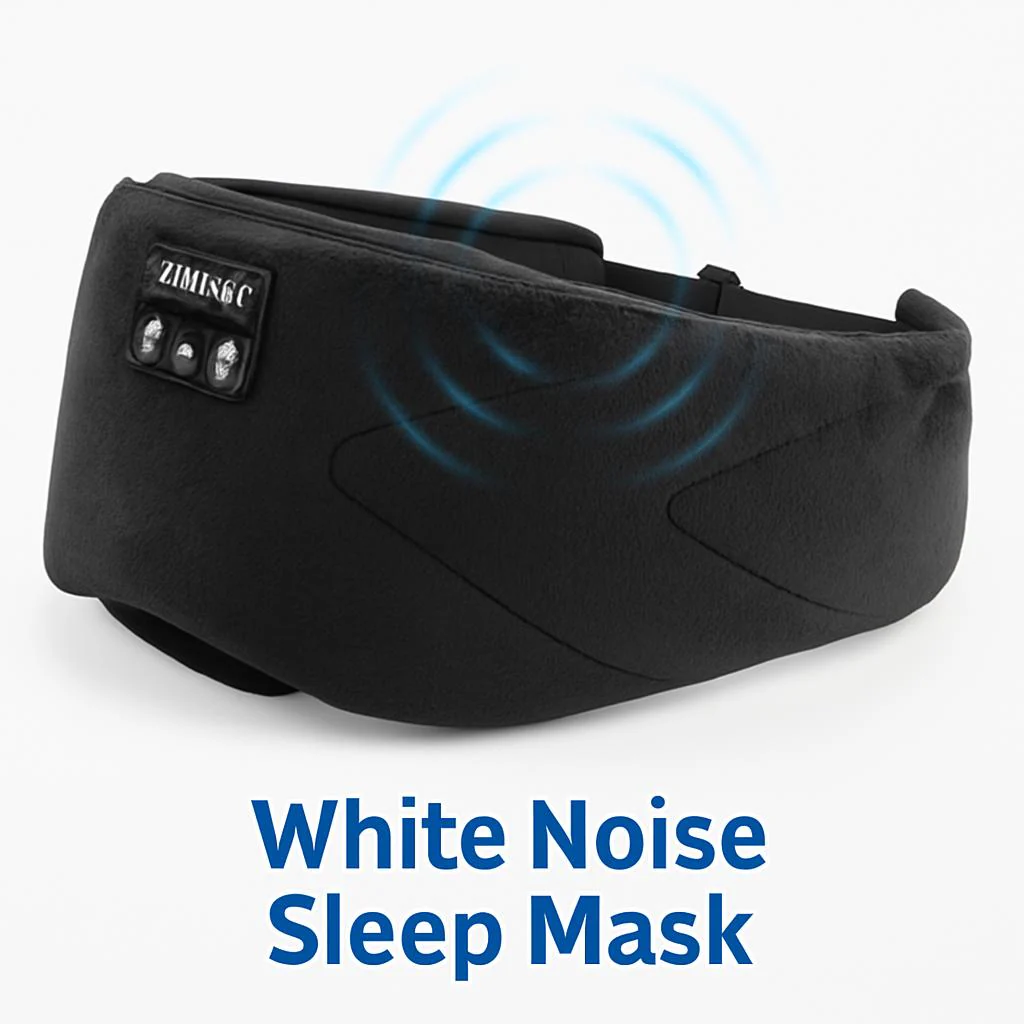Sleep Mask with Built-In White Noise for Enhanced Sleep - Image 11