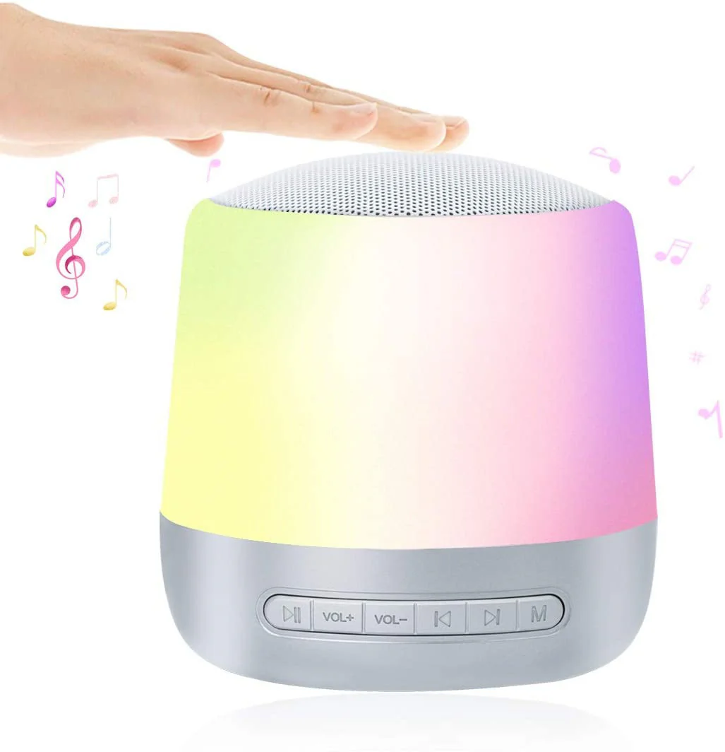 Colorful LED White Noise Bluetooth Speaker for Relaxation - Image 10