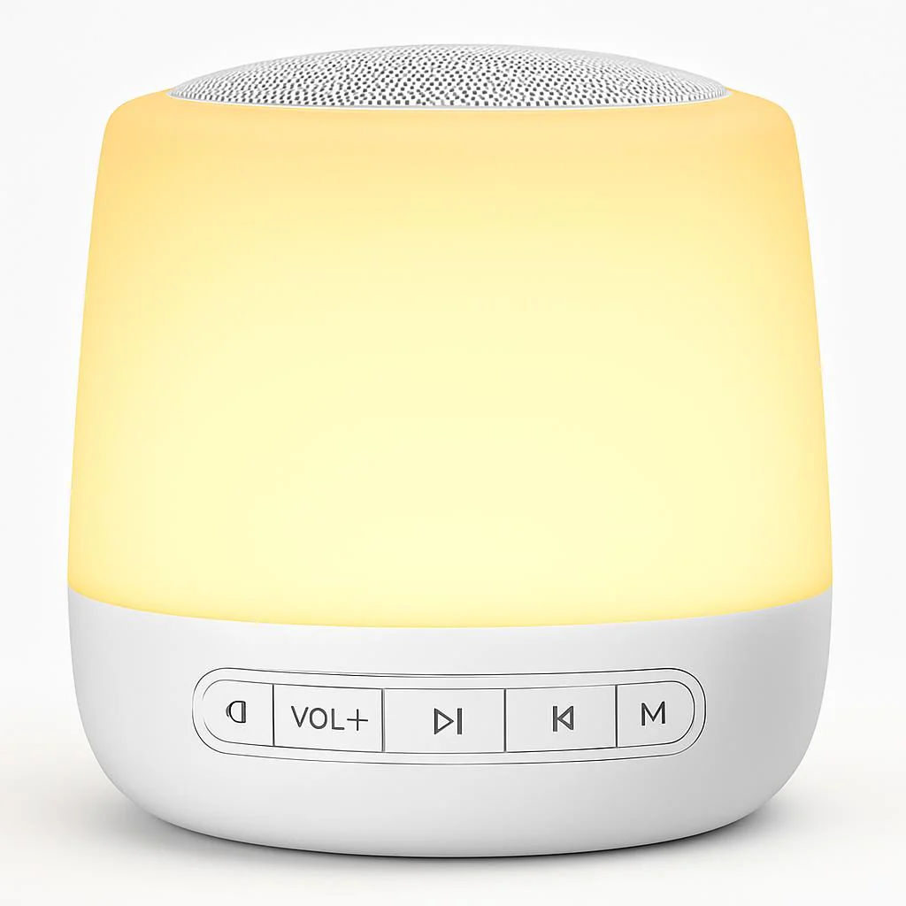 Colorful LED White Noise Bluetooth Speaker for Relaxation - Image 7