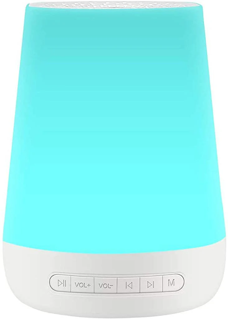 Colorful White Noise Sleep Machine with Touch Light - Image 13