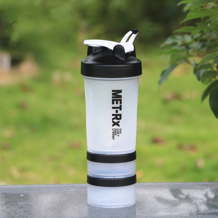 Eco-Friendly Protein Shaker Bottle - Black - Image 11