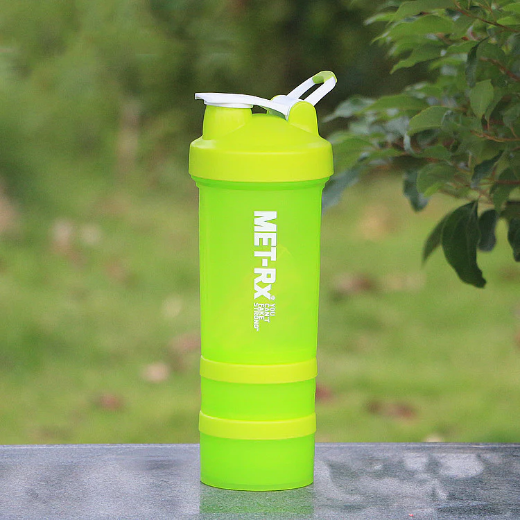 Eco-Friendly Protein Shaker Bottle - Black - Image 12