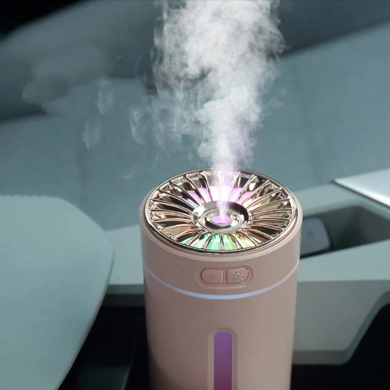 Portable Car Humidifier with Blue LED Light - Enhance Air Quality On-the-Go - Image 17