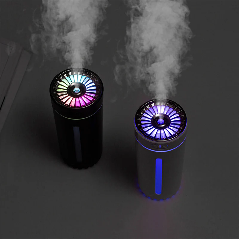 Portable Car Humidifier with Blue LED Light - Enhance Air Quality On-the-Go - Image 19