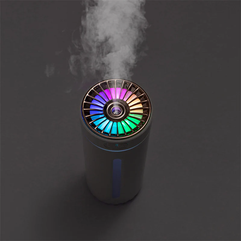 Portable Car Humidifier with Blue LED Light - Enhance Air Quality On-the-Go - Image 21