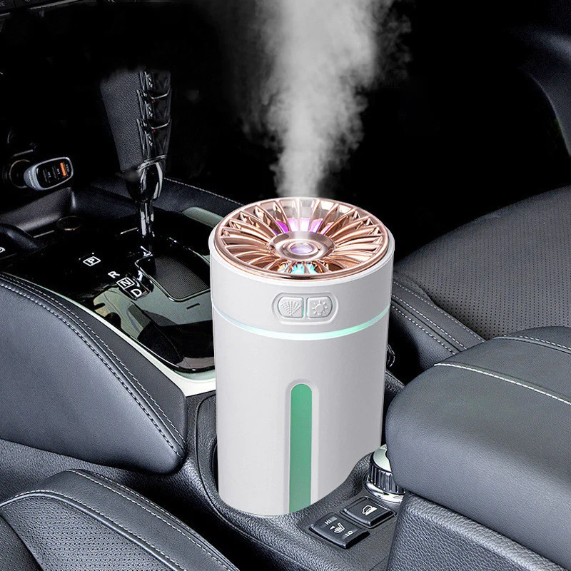 Portable Car Humidifier with Blue LED Light - Enhance Air Quality On-the-Go - Image 23
