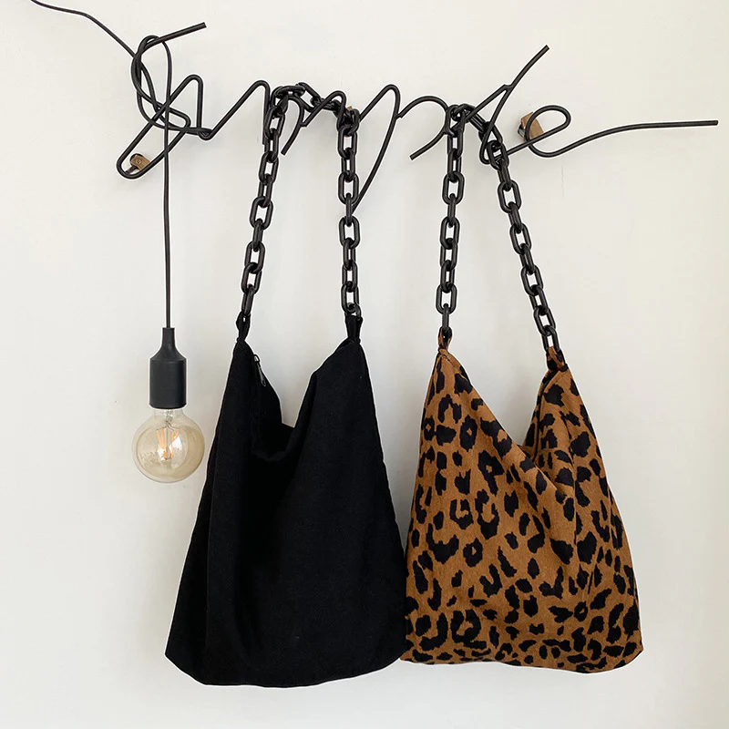 Eco-Friendly Corduroy Art Tote Bag for Women - Image 9