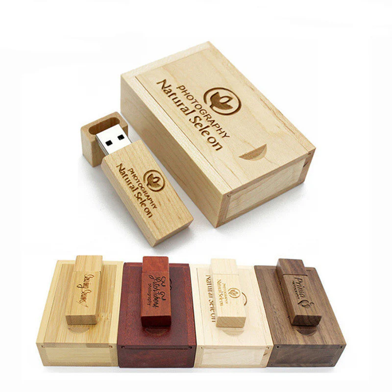 Eco-Friendly Bamboo USB Flash Drive - Sustainable Storage Solution - Image 9