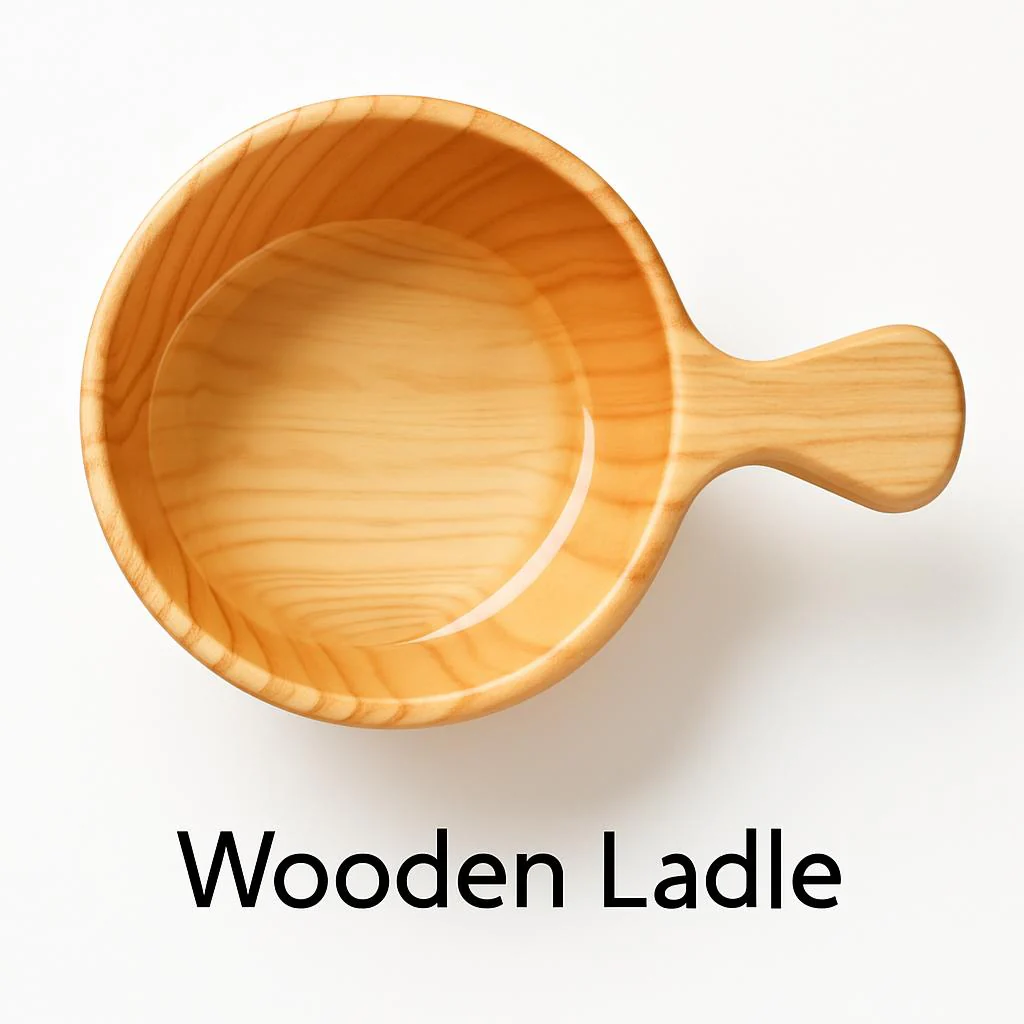 Eco-Friendly Wooden Barrel and Spoon Spa Set - Image 4