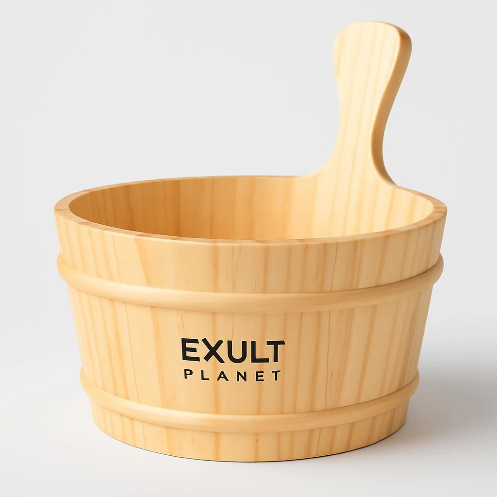 Eco-Friendly Wooden Barrel and Spoon Spa Set - Image 6