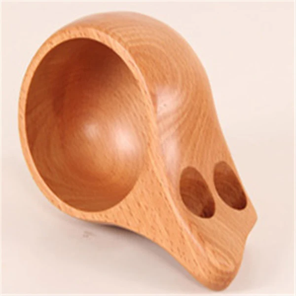 Eco-Friendly Wooden Cup with Handle - Sustainable & Biodegradable - Image 16