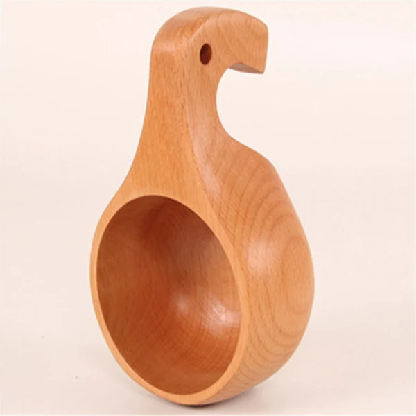 Eco-Friendly Wooden Cup with Handle - Sustainable & Biodegradable - Image 19
