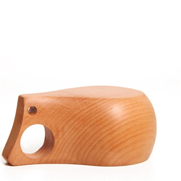 Eco-Friendly Wooden Cup with Handle - Sustainable & Biodegradable - Image 22
