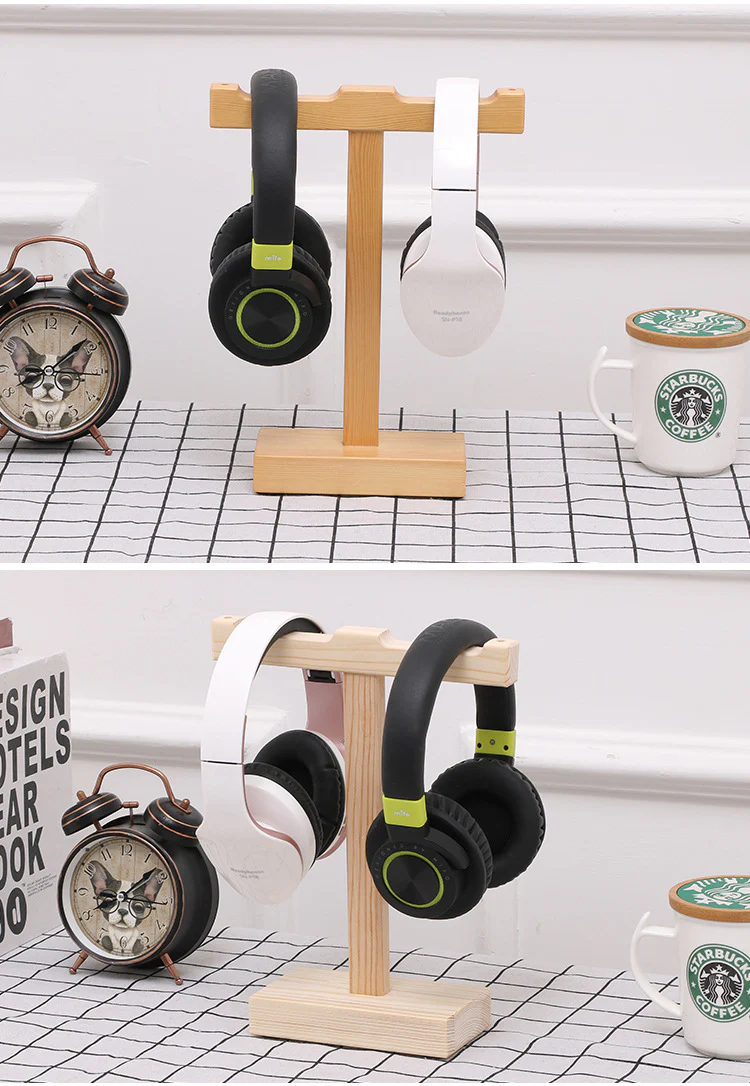 Eco-Friendly Wooden Earphone Stand - Image 13