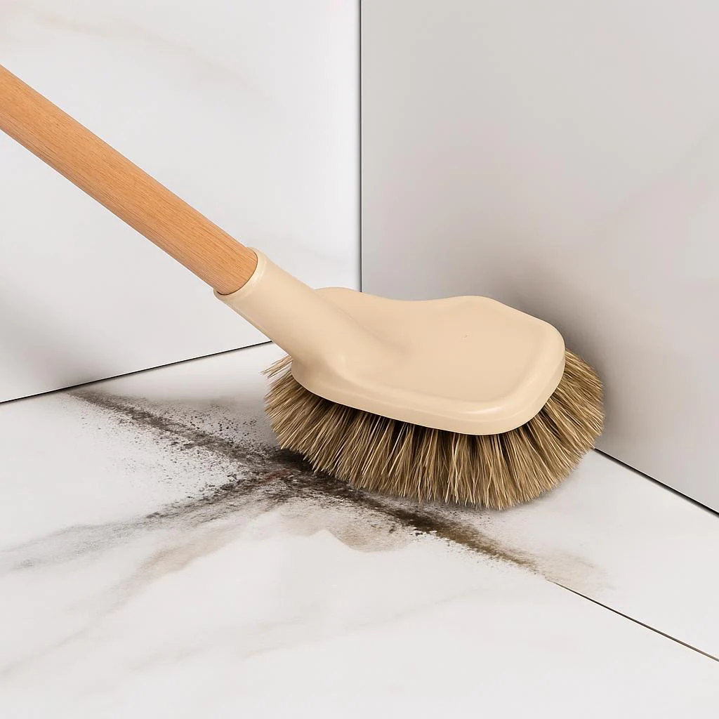 Eco-Friendly Wooden Toilet Brush with Natural Bristles - Image 6