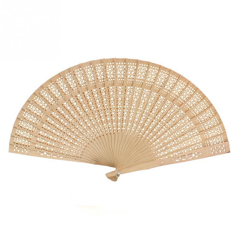 Eco-Friendly Natural Wood Folding Fan - Sustainable Cooling Solution - Image 11